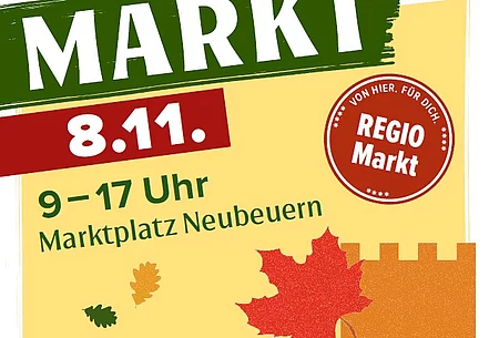 Neubeurer Herbst- und Regionalmarkt 2026