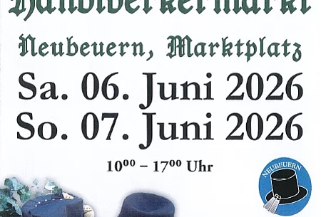 Trachtenmarkt 2026 Flyer zum Trachtenmarkt am 6. und 7. Juni 2026